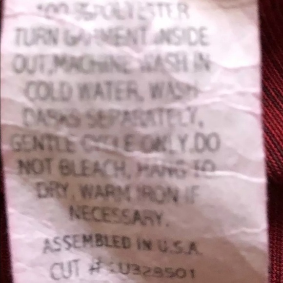 Mode Fabuleux women’s red/black beaded embellished short sleeve top Size 1X - Picture 6 of 6